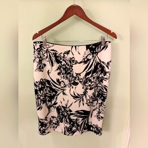 WHBM Pencil Skirt Butterfly Size 12